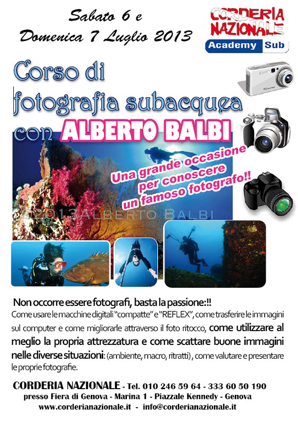 corso fotosub Balbi