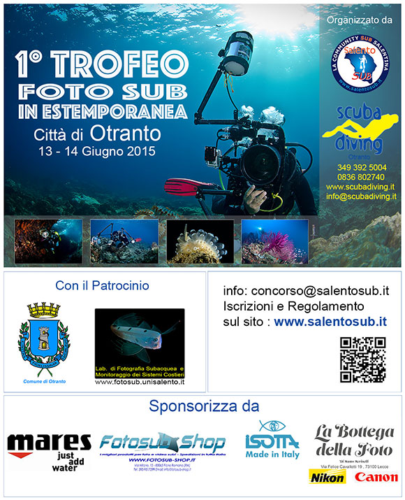 I° Trofeo Fotosub in Estemporanea Città di Otranto