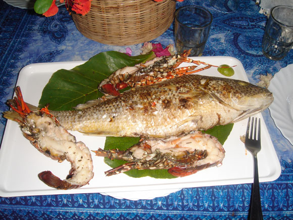 pesce alla griglia in kenya