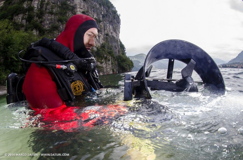 immersione alle macchine di Moregallo