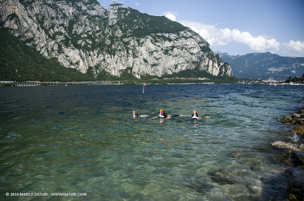 snorkeling al lago