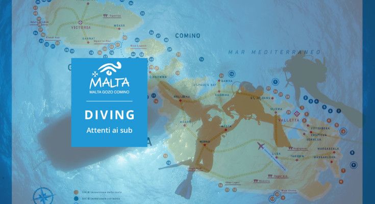 guida immersioni a Malta