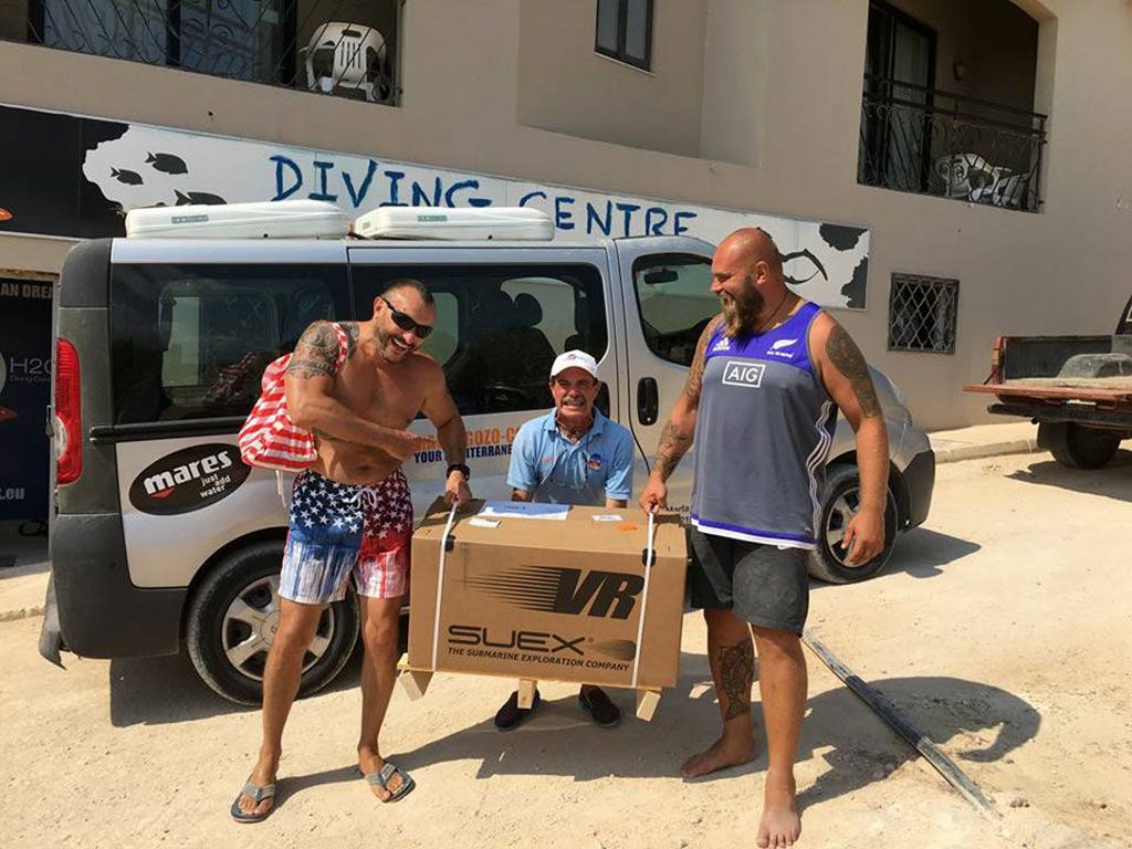Orange Shark diving center italiano a Malta
