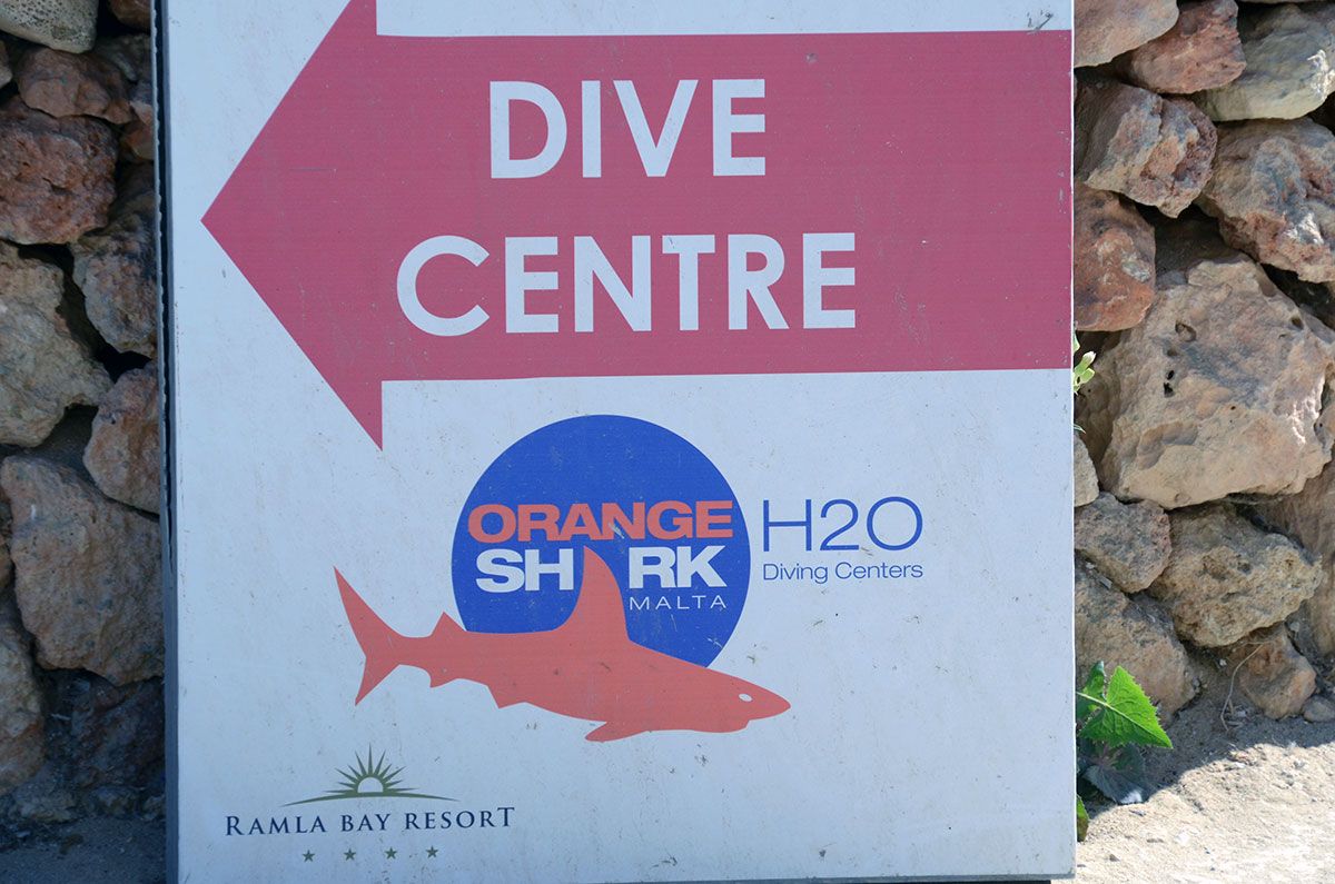 Orange Shark diving center italiano a Malta
