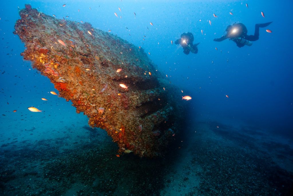 sicurezza in immersione sub