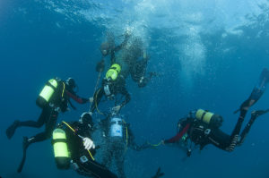 fermata di sicurezza immersione