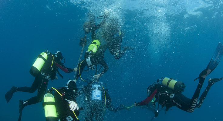 fermata di sicurezza immersione