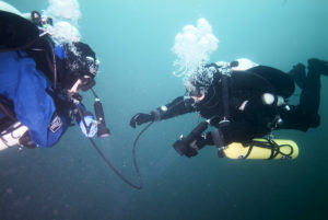 team diving