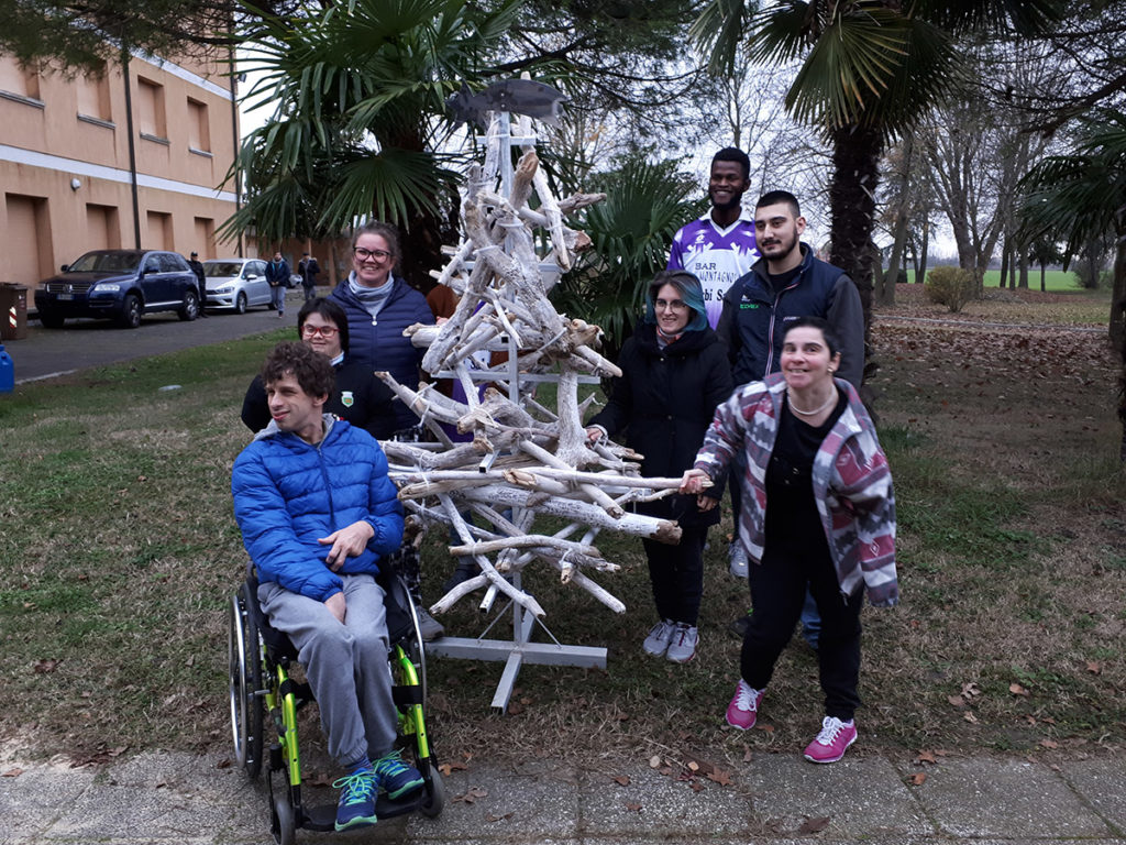 Albero di natale subacqueo