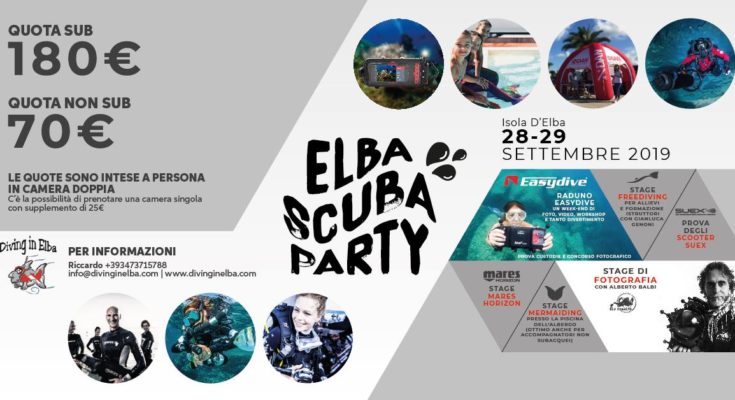 elba scuba party