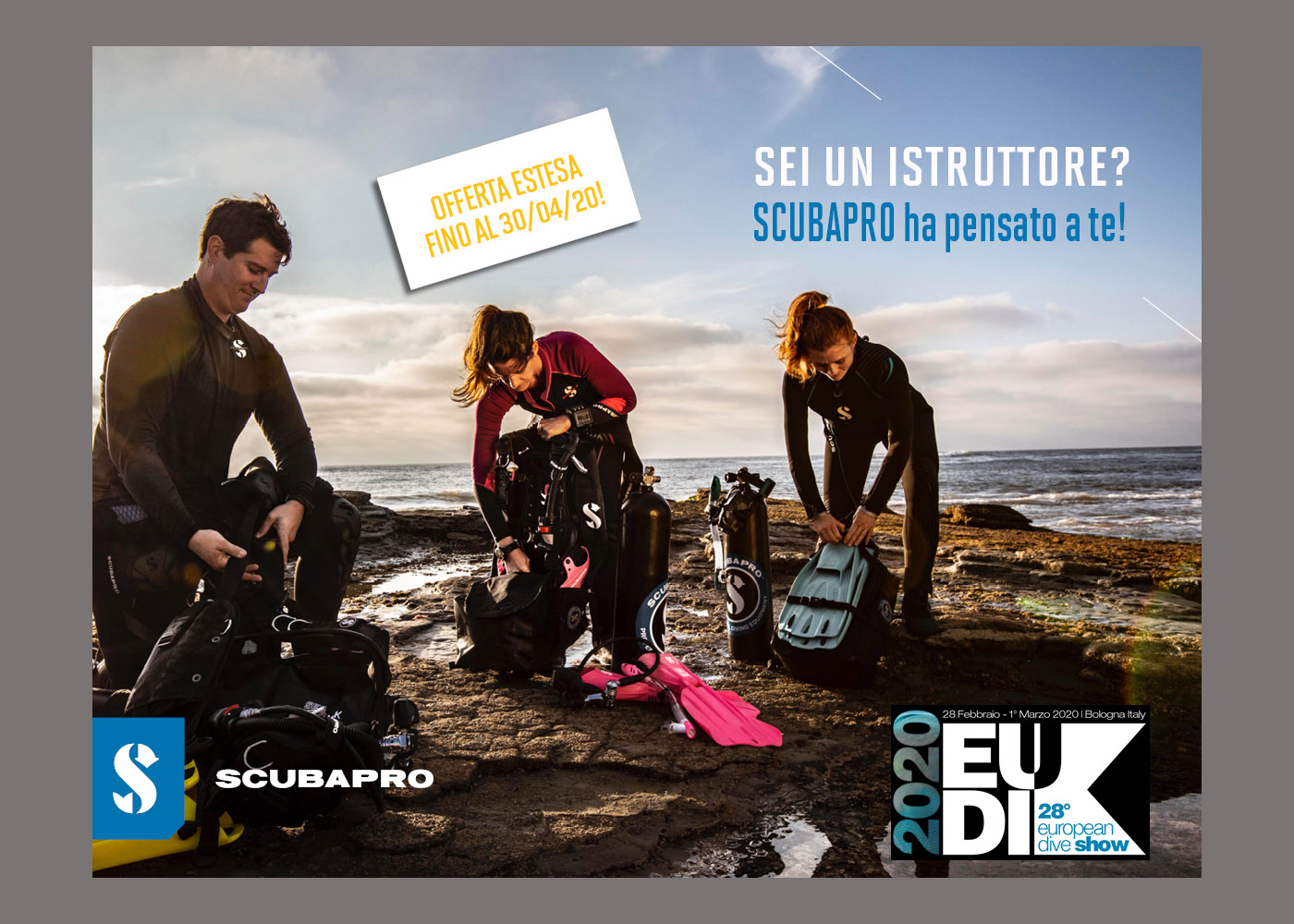 Istruttore, Scubapro pensa a te articolo su Scubaportal, portale