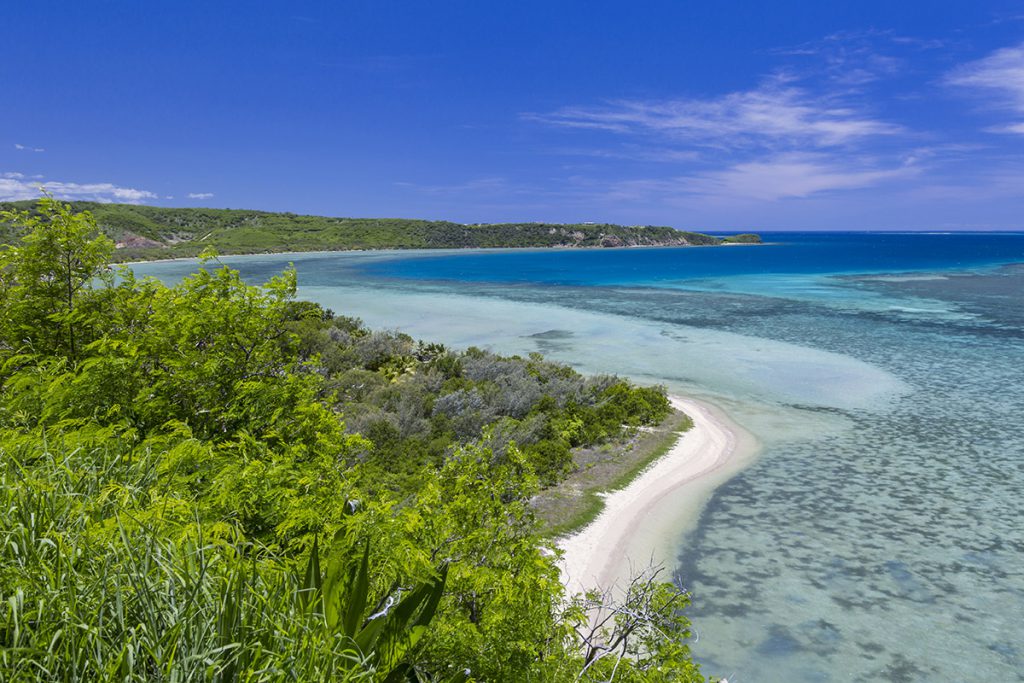 la costa ovest della Nuova Caledonia