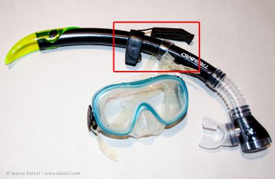 Fischietto di sicurezza per snorkeling