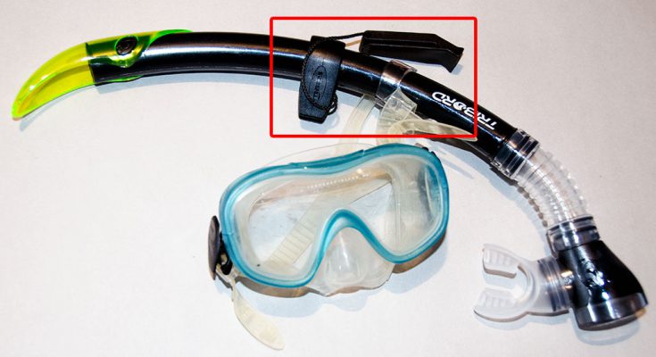 Fischietto di sicurezza per snorkeling