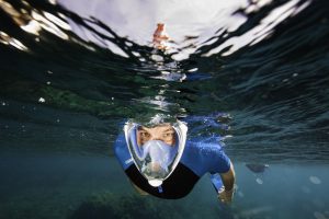 Maschera da snorkeling Tribord EASYBREATH