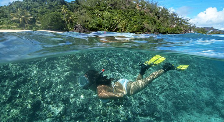 snorkeling alle Fiji 