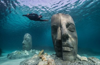 sculture sub a Cannes