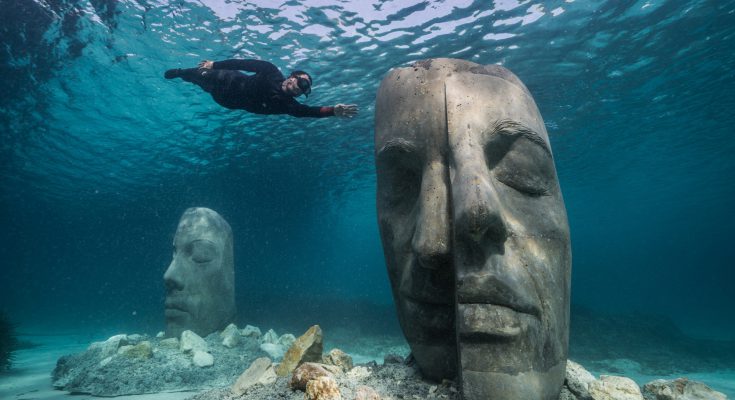 sculture sub a Cannes