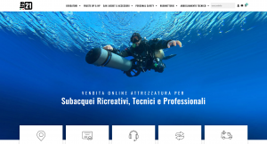 attrezzatura subacquea dove