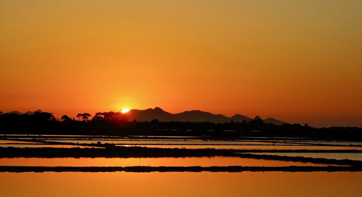 tramonto in sicilia