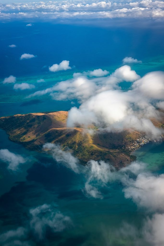 Isole Fiji dall'alto
