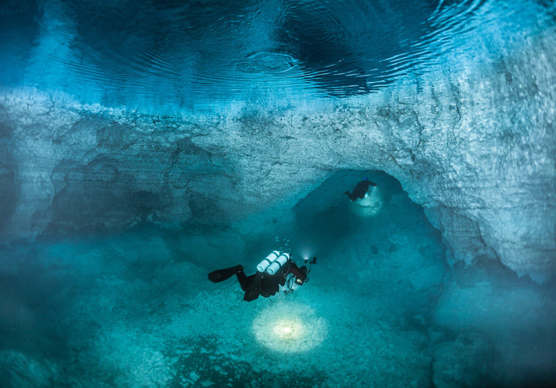 speleologia subacquea è lo sport più pericoloso al mondo