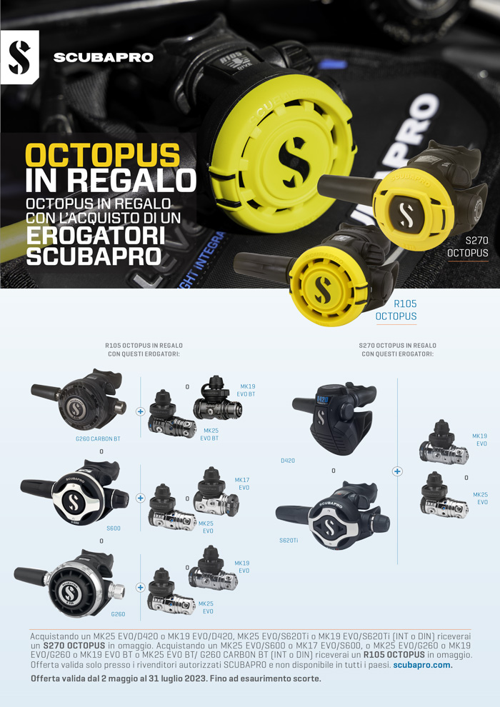 scubapro erogatore octopus