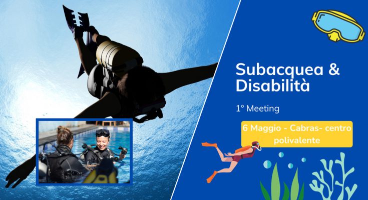 Subacquea e disabilità locandina evento