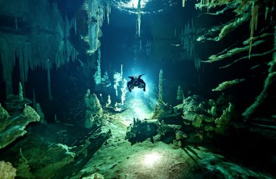 Ghost diver record grotta
