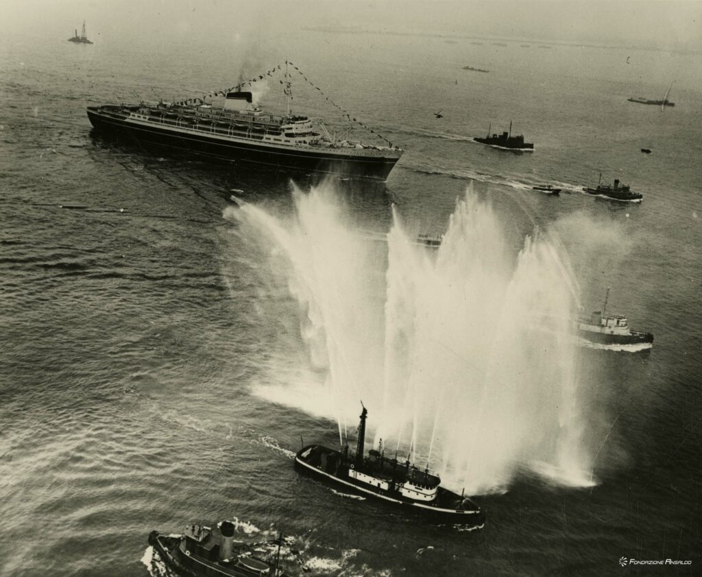 ttransatlantico andrea doria immagine storica