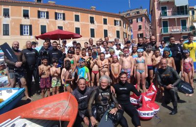 persone coinvolte per la raccolta spazzatura dei fondali liguria