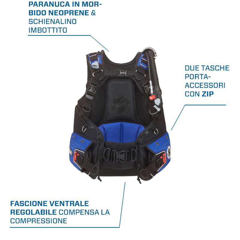 gav glide info scubapro equilibratore fronte