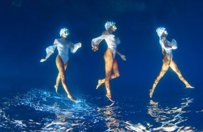 Foto apnea camminare su acqua