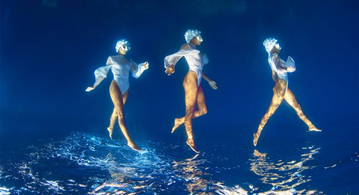 Foto apnea camminare su acqua