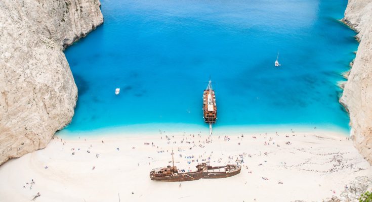 Navagio spiaggia relitto snorkeling grecia