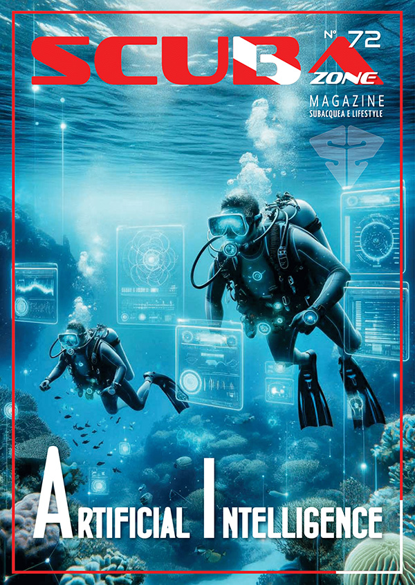 ScubaZone-72 magazine subacquea intelligenza artificiale