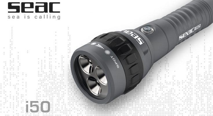 i50-Seac-torcia-sub illuminazione subacquea
