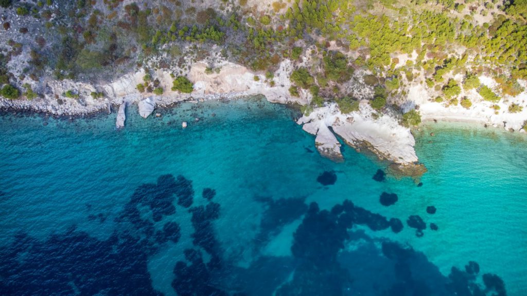 penisola karaburun albania per lo snorkeling
