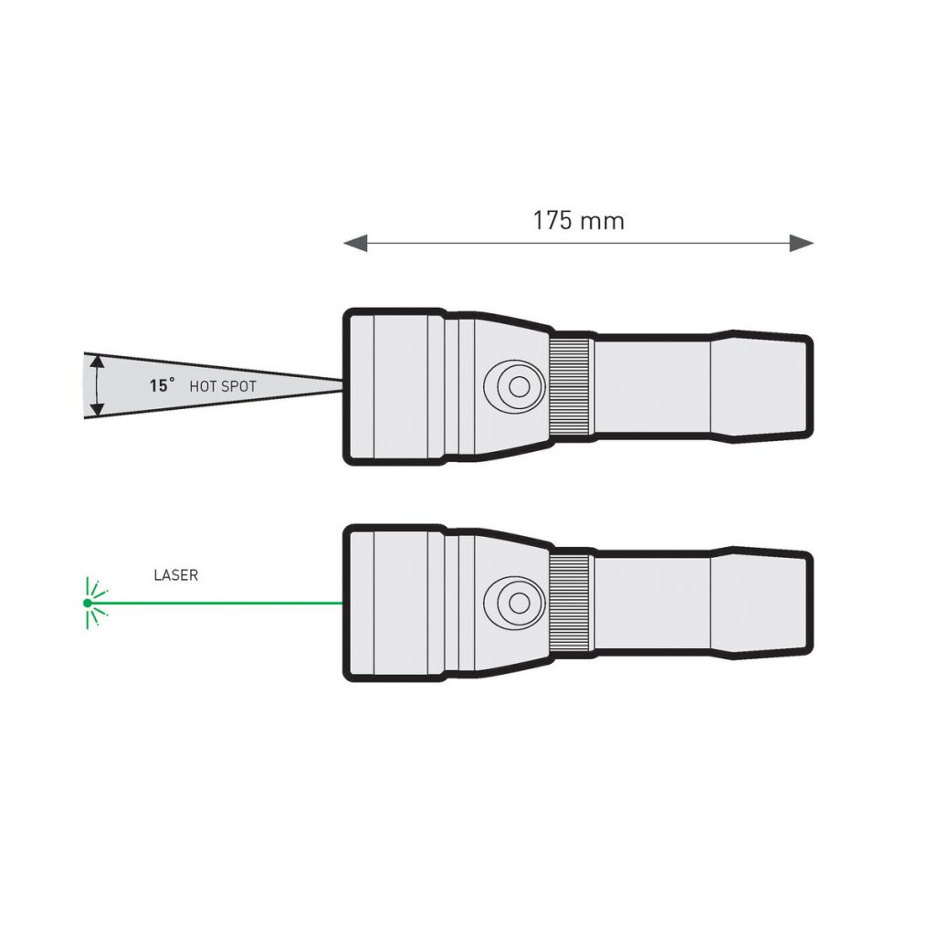 schema tecnico eos torcia sub mare