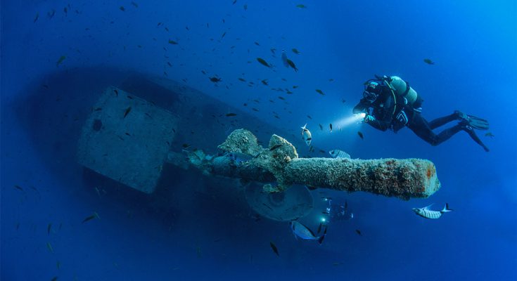 immersione subacquea relitti malta