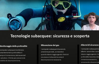 subacquea lupo tesi secondo un ragazzo di 14 anni
