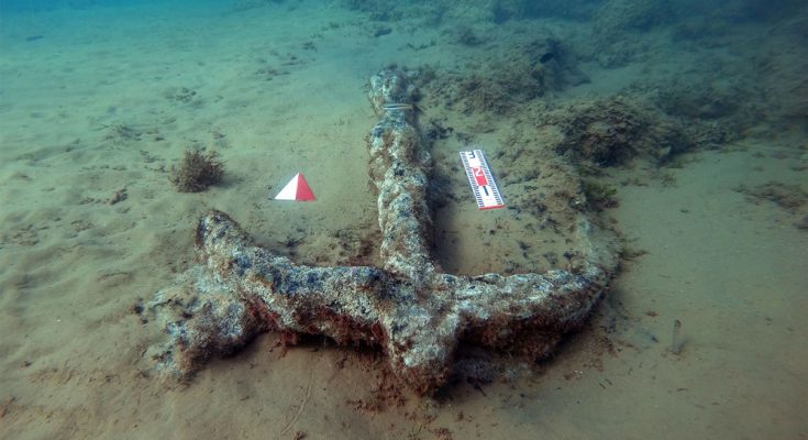 ancore relitto sicilia