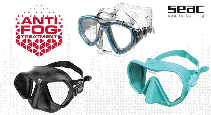 seac lenti maschera anti fog plasma