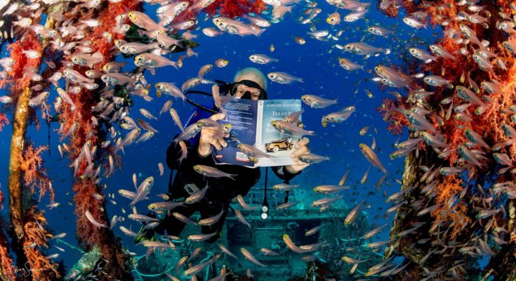 libro nascita subacquea mar rosso