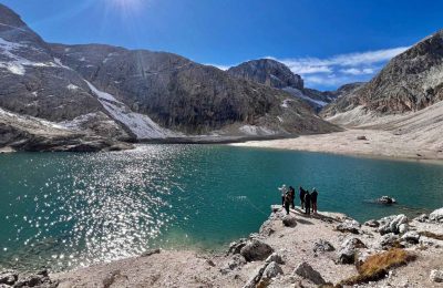 subacquea lago dolomiti Antermoia