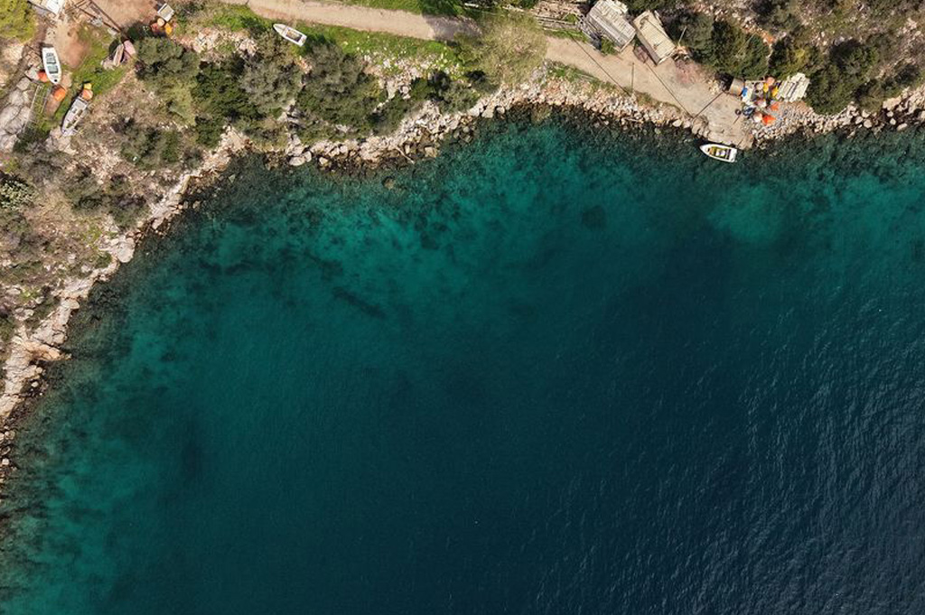 Golfo Saronico Dopo l'operazione di pulizia