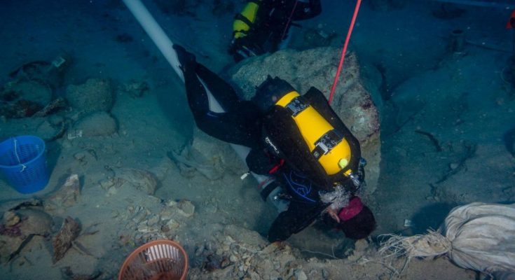 relitto romano adrasan ceramiche catalogazione