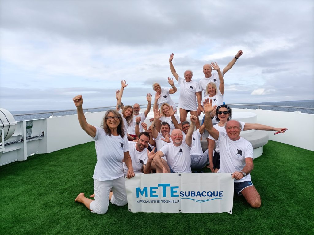 viaggio subacqueo isole galapagos mete