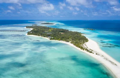 Veduta aerea Maldive