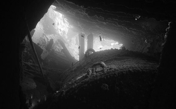 Un boiler del Dunraven